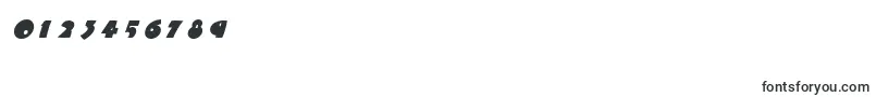 fuente FatsoItalic – Fuentes para números