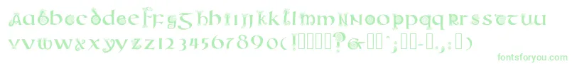 Uncialanimals Font – Green Fonts