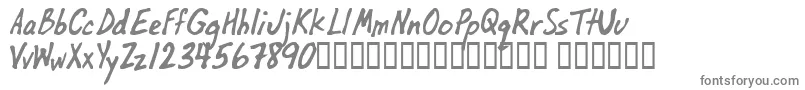 Weitere Informationen zur Oilbats-Schriftart Oilbats-Schriftart – Graue Schriften