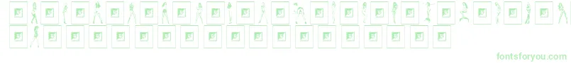 Lisätietoja CutiesByCarlos-fontista CutiesByCarlos-fontti – vihreät fontit valkoisella taustalla