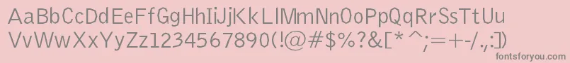 Más sobre la fuente DelinquentRegular fuente DelinquentRegular – Fuentes Grises Sobre Fondo Rosa