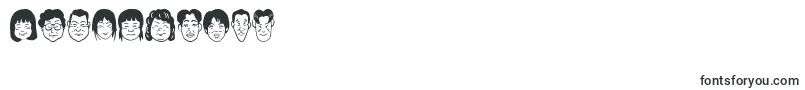 Sakabepeople07 Font – Fonts for Numbers and Digits