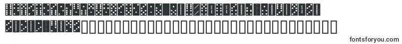 Шрифт Dominoes – странные шрифты