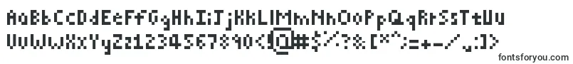 Pixelated Font – Fonts for Adobe Reader