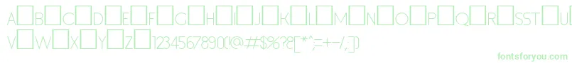 Inset1 Font – Green Fonts