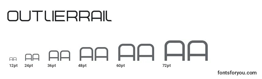 OutlierRail Font Sizes