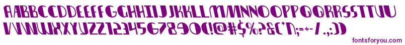 Nathanbrazilleft Font – Purple Fonts on White Background