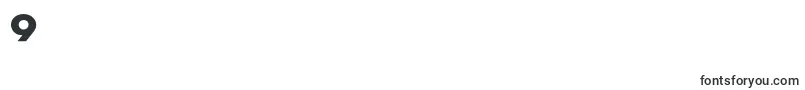 Mottertekturac Font – Fonts for Digit 9