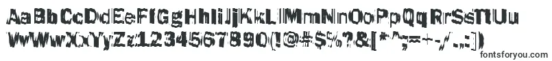 Funky46Bold-fontti – erittäin leveät fontit