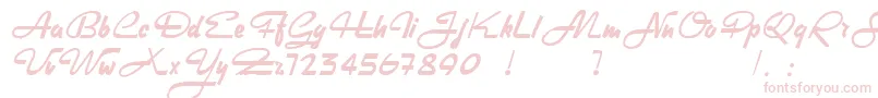 HeavyRock Font – Pink Fonts