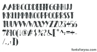  HeronsNest font