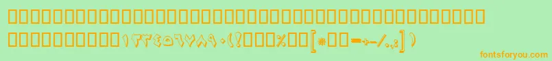 More about BMajidShadow Font BMajidShadow Font – Orange Fonts on Green Background