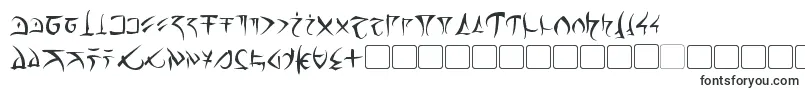 Шрифт Barazhad – эльфийские шрифты