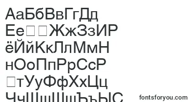 AghelveticacyrRoman font – russian Fonts