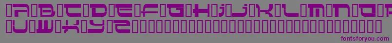 Insert4 Font – Purple Fonts on Gray Background