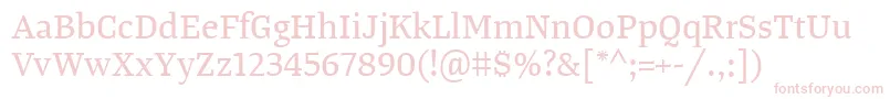 TangerserifmediumRegular Font – Pink Fonts