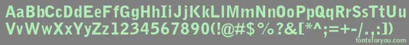 More about GrotesquemtstdBlack Font GrotesquemtstdBlack Font – Green Fonts on Gray Background