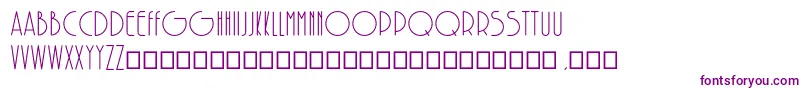 SolarRegular-Schriftart – Violette Schriften