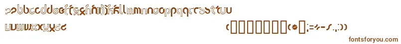 Weitere Informationen zur Tsunami-Schriftart Tsunami-Schriftart – Braune Schriften