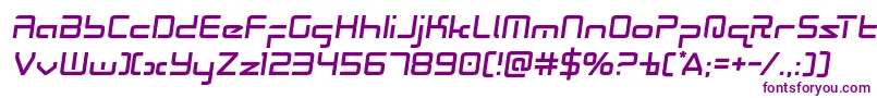 Radiospacesemital Font – Purple Fonts