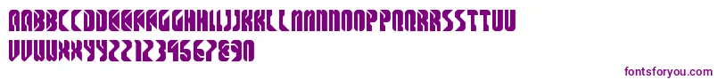 SpaceCowboys Font – Purple Fonts on White Background