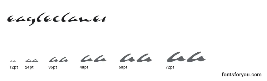 Eagleclawei Font Sizes