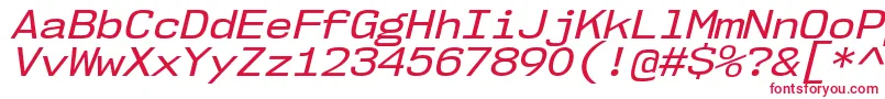 Nk57MonospaceSeRgIt Font – Red Fonts