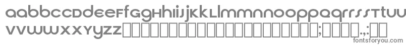 Шрифт CirquaV21 – серые шрифты на белом фоне