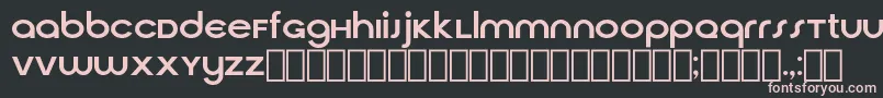 CirquaV21 Font – Pink Fonts on Black Background