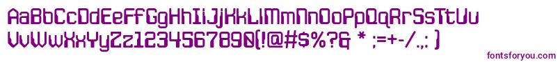 JlsspacegothicrNc-fontti – violetit fontit