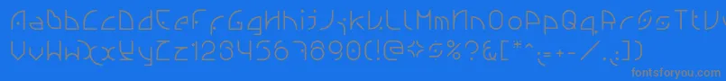 Weitere Informationen zur Ngfont1.0.0.20-Schriftart Ngfont1.0.0.20-Schriftart – Graue Schriften auf blauem Hintergrund