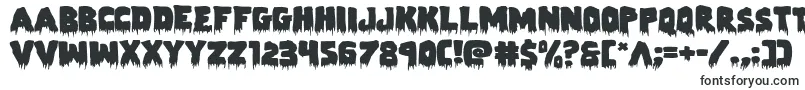 Zombiecontrolexpand-fontti – Alkavat Z:lla olevat fontit