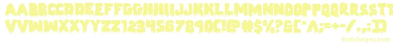 Zombiecontrolexpand-Schriftart – Gelbe Schriften