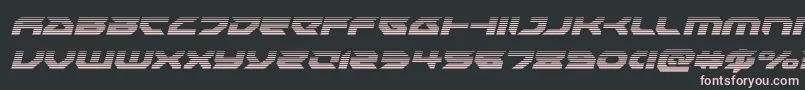 Royalsamuraigradital Font – Pink Fonts on Black Background