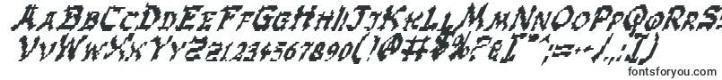 ZenMastersItalic Font – Fonts for Manga