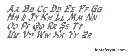 ZenMastersItalic Font