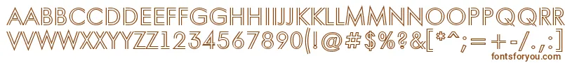 AFuturaortotitulinln Font – Brown Fonts