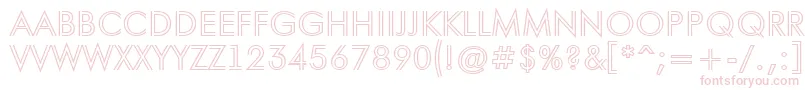 AFuturaortotitulinln Font – Pink Fonts