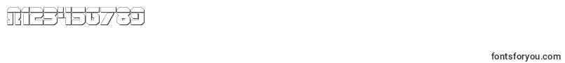 Omegaforcebullet12-Schriftart – Schriften für Zahlen und Nummern