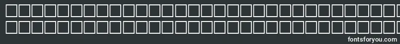 OblemboldBold Font – White Fonts on Black Background
