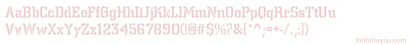 CentrumStencilMediumRegularフォントについての詳細 フォントCentrumStencilMediumRegular – ピンクのフォント