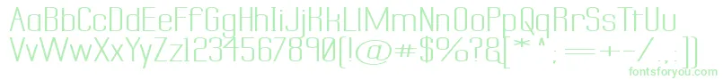 Labtsecs Font – Green Fonts on White Background