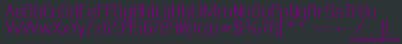 Labtsecs Font – Purple Fonts on Black Background