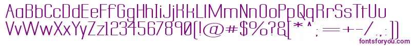 Labtsecs-Schriftart – Violette Schriften auf weißem Hintergrund