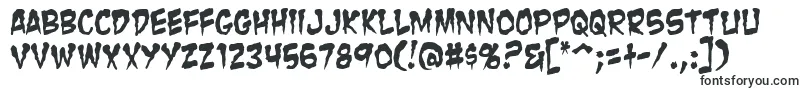 Zombie ffy-Schriftart – Handschriftliche Schriften