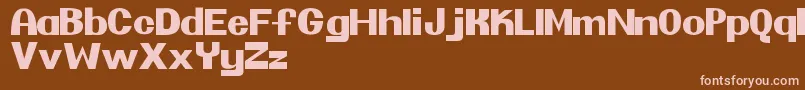 More about Pretendo Font Pretendo Font – Pink Fonts on Brown Background