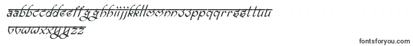 Fonte BitlingravishItalic – fontes em inglês