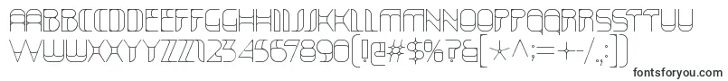 Шрифт KraitHollow – непонятные шрифты