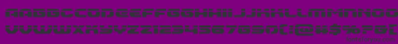Annapolislaser Font – Black Fonts on Purple Background