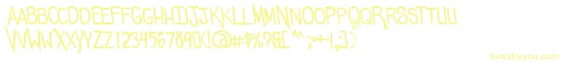 Comicdouche Font – Yellow Fonts